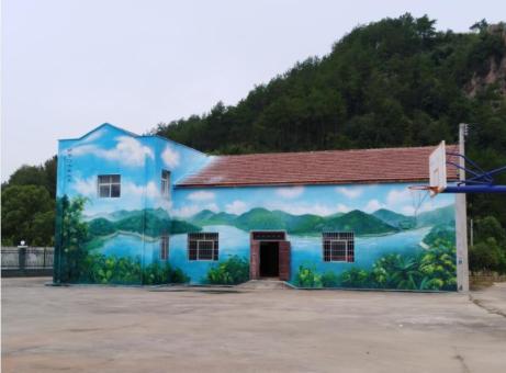 盐亭彩绘墙绘一般制作的位置