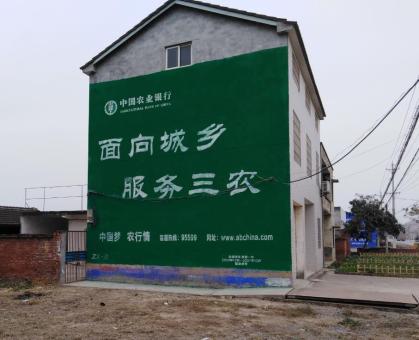 盐亭为什么制作墙体广告