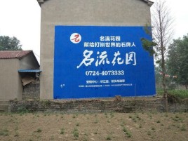 盐亭农村墙体广告的长尾效应