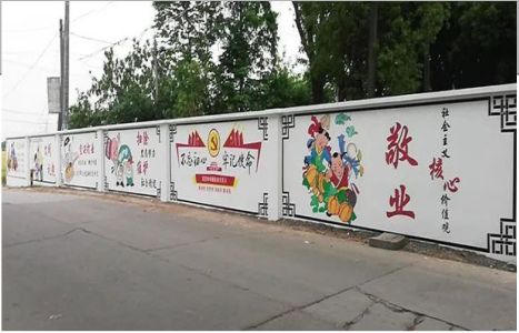 盐亭手绘墙画在现实中主要有哪些应用？