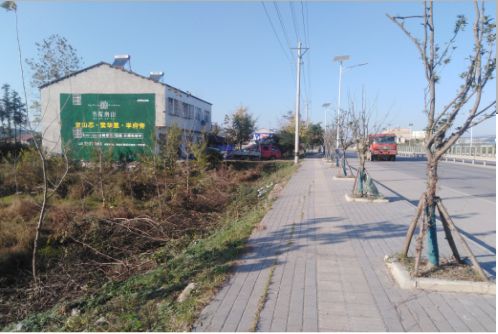 盐亭书山南院墙体广告