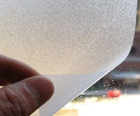 盐亭玻璃门外面粘广告用什么材料好？