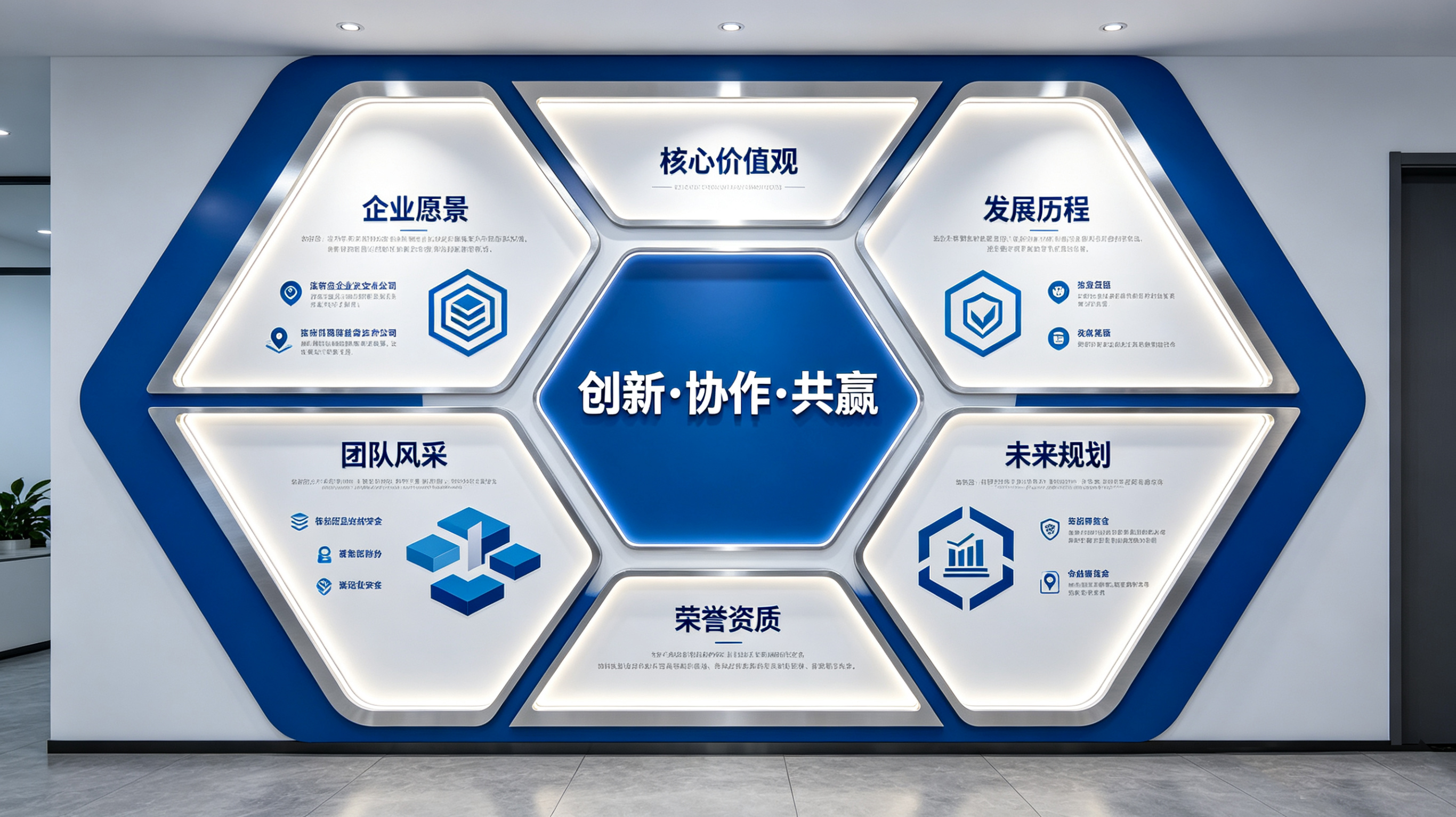 盐亭企业文化墙六边形避坑指南（新手常犯5个错误）